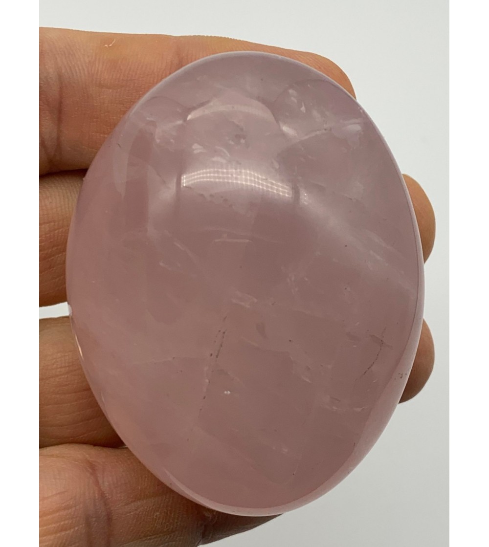 quartz rose ovale 154gr